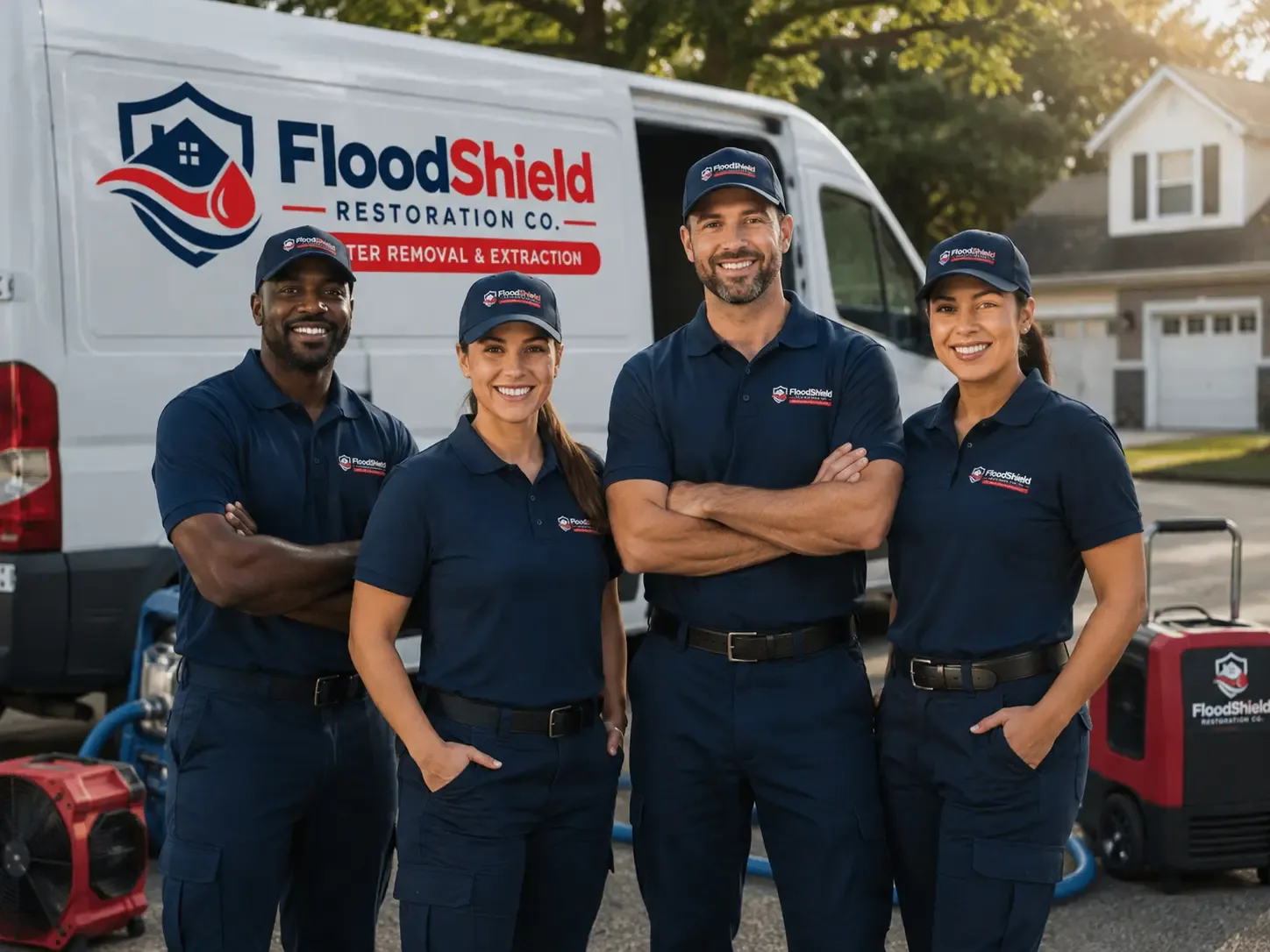 Flood Damage Restoration company in Upland, NE