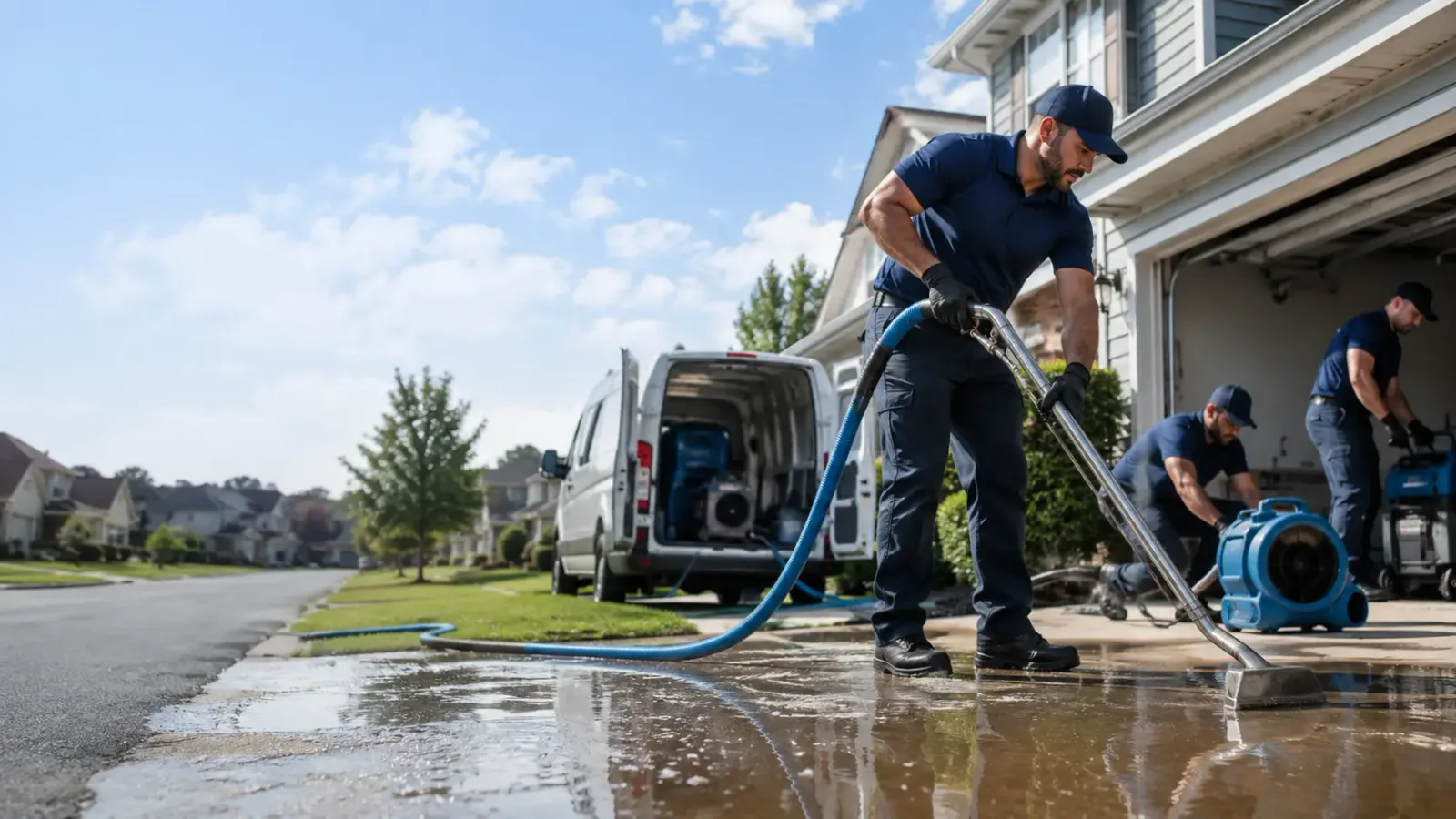 Flood Damage Restoration in Upland, NE